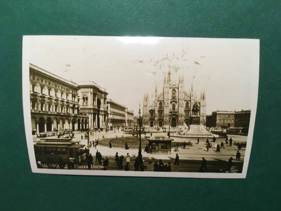 Cartolina Milano - 6 - Piazza del Duomo - Replica …