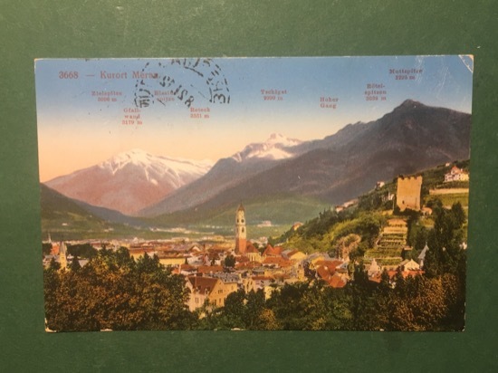 Cartolina Kurort Meram - 1921