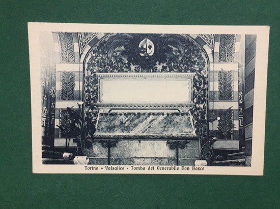 Cartolina Torino - Valselice - Tomba del Venerabile Don Bosco …