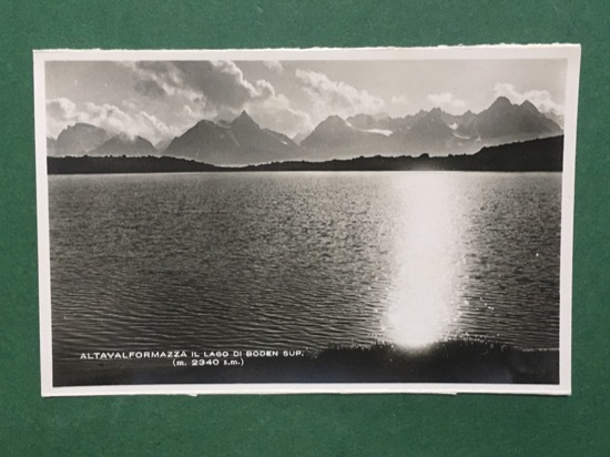 Cartolina Alta Val Formazza - Il Lago di Boden Sup …