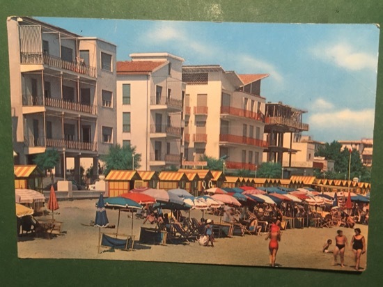 Cartolina Francavilla al Mare - La Spiaggia - 1963