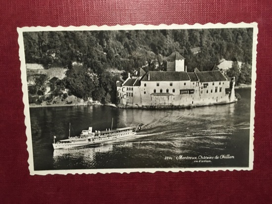 Cartolina Montreux Chateau de Chillon - 1950 ca.