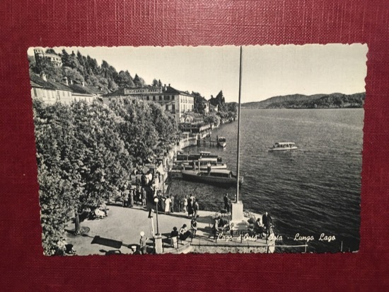 Cartolina Lago D'Orta - Orta - Lungolago - 1930 ca.