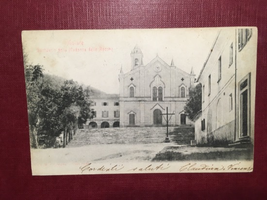 Cartolina Molare Santuario della Madonna della Rocche - 1930 ca.