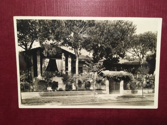 Cartolina Viareggio - Villa Puccini - 1931