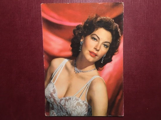 Cartolina Ava Gardner - 1960