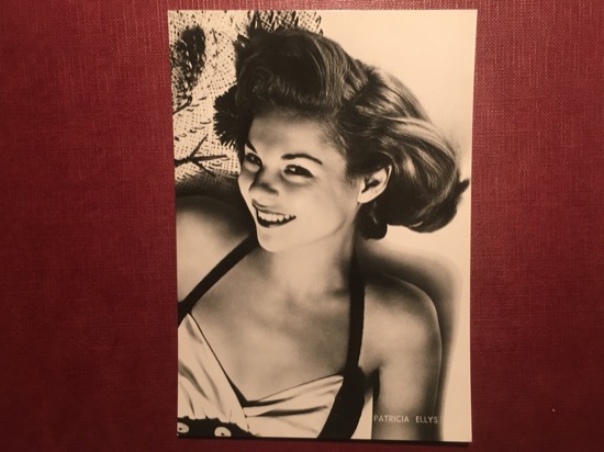 Cartolina Patricia Ellys - 1960 ca.