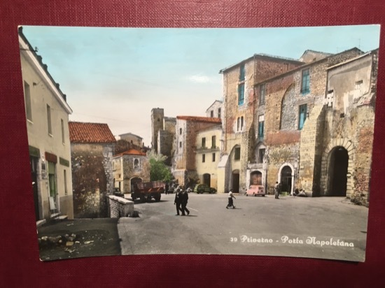 Cartolina Priverno - Porta Napoletana - 1970 ca.