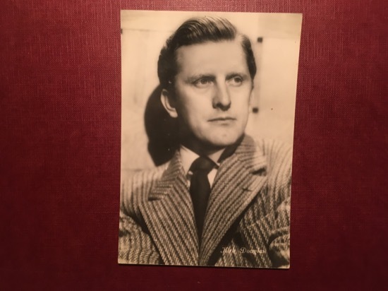Cartolina Kirk Douglas - 1960 ca.