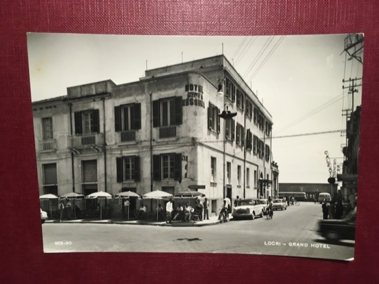 Cartolina Locri - Grand Hotel - 1961
