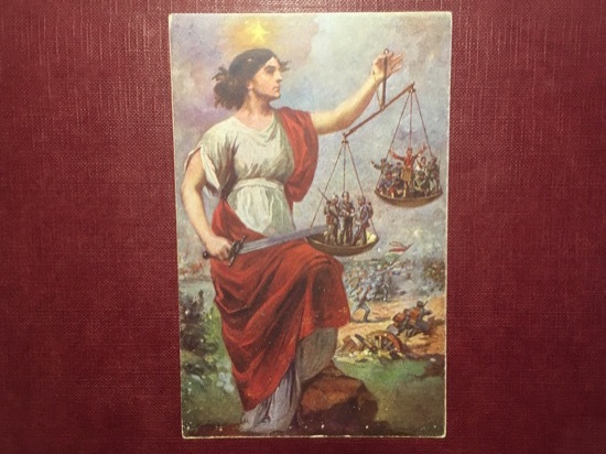 Cartolina Levelezo lap - Gyonzunk Mert Velunk az Igazsag - …