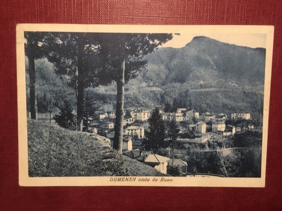 Cartolina Dumenza vista Da Rumo - 1939
