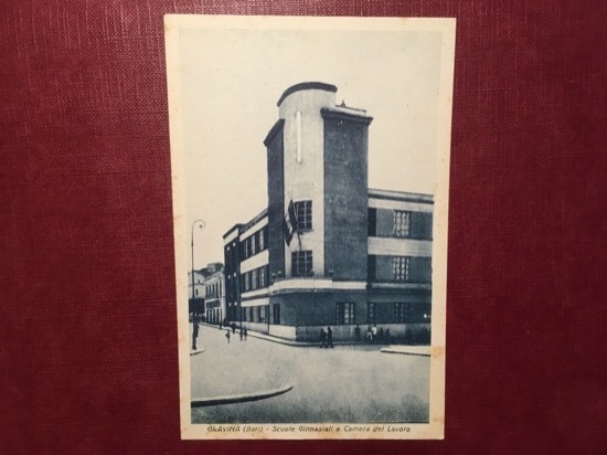Cartolina Gravina - Bari - Scuole Ginnasiali e Camera del …