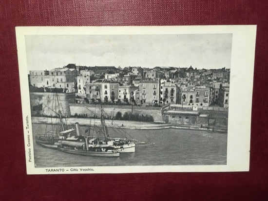 Cartolina Taranto - Città Vecchia - 1930 ca