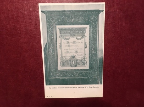 Cartolina La Bandiera Rinnovata offerta dalle Donne Bresciane - 1930 …