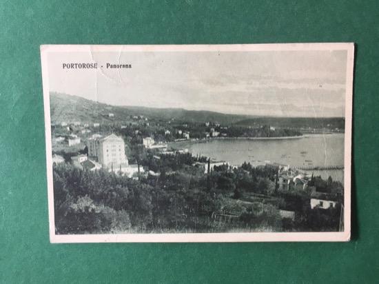 Cartolina - Portorose - Panorama - 1927