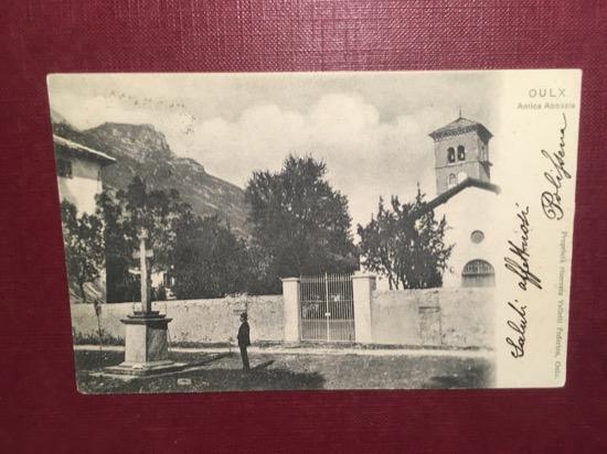 Cartolina Olux - Antica Abbazia - 1903