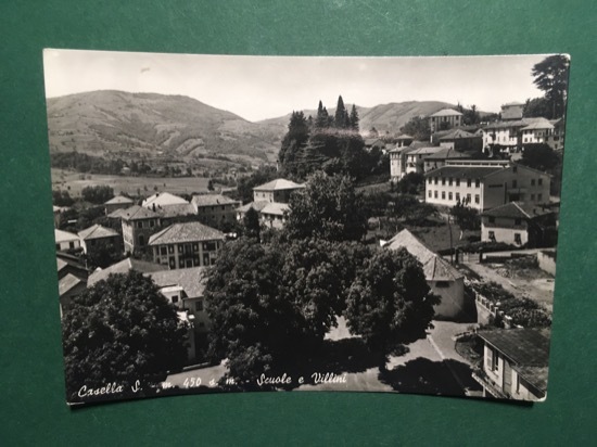 Cartolina Casella S. Scuole e Villini - 1961