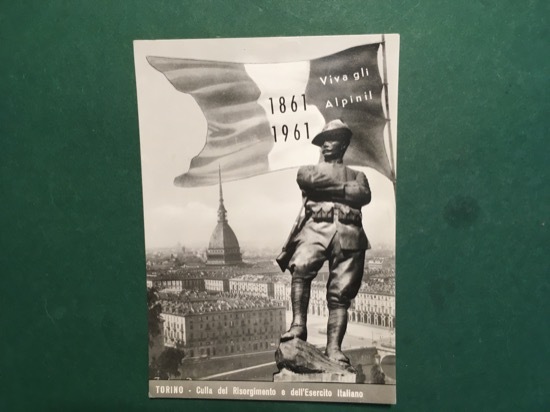 Cartolina Viva gli Alpini - Culla del Risorgimento e dell'Estero …