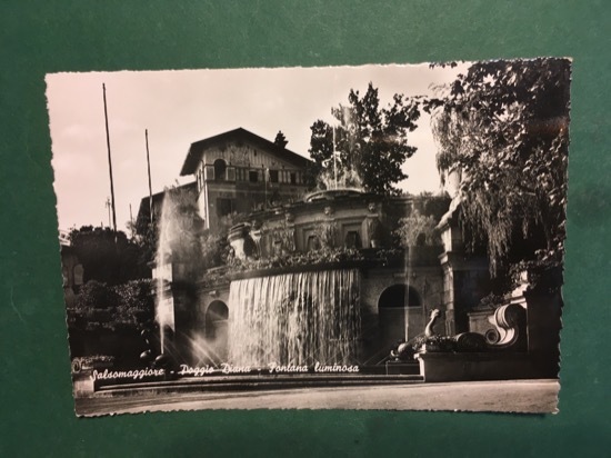 Cartolina Salsomaggiore - Poggio Diano - Fontana Luminosa - 1960 …