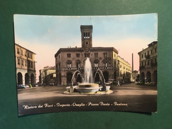 Cartolina Riviera Dei Fiori - Imperia - Oneglia - Piazza …