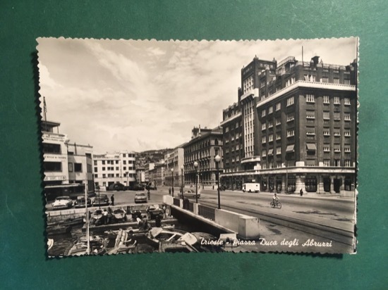 Cartolina Trieste - Piazza Duca degli Abruzzi - 1960 ca.