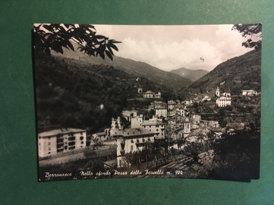 Cartolina Bozzonasca - Nello Sfondo Passo della Forcella - 1960 …