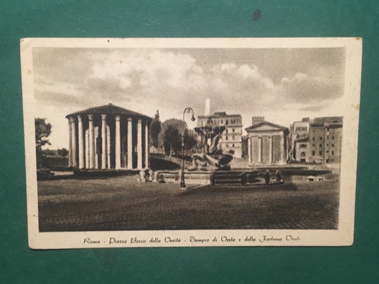 Cartolina Roma - Piazza Bocca della Verità - Tempio di …