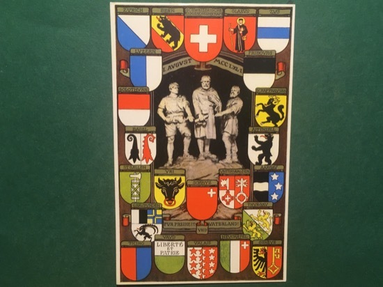 Cartolina I. August MCCLXLI - Freihet Und Vaterland - 1930 …