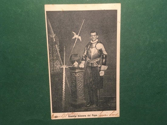 Cartolina Guardia Svizzera Del Papa - 1920