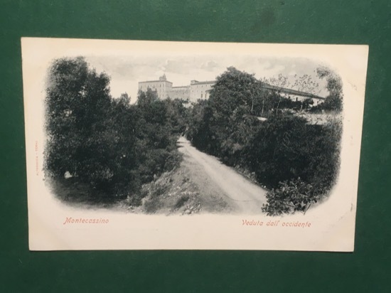 Cartolina Montecassino - Veduta Dall'Occidente - 1916