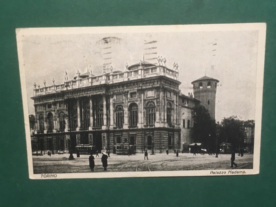 Cartolina Torino - Palazzo Madama - 1934