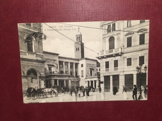 Cartolina Padova - Caffè Pedrocchi e Palazzo Mazzola Perlasca - …