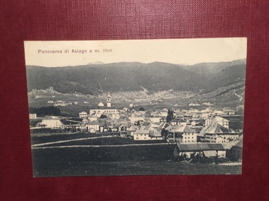 Cartolina Panorama di Asiago - 1916