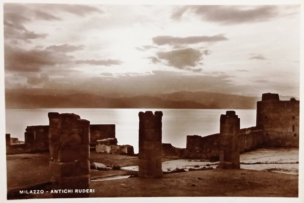 Cartolina - Milazzo - Antichi Ruderi - 1930 ca.