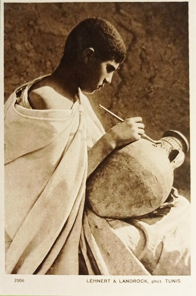 Cartolina Coloniale - Tunisia - Arte indigena - 1920 ca.