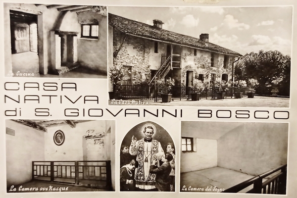 Cartolina - Casa nativa di S. Giovanni Bosco - Asti …
