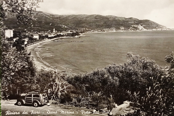 Cartolina - Riviera dei Fiori - Diano Marina - Vista …