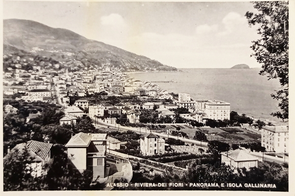 Cartolina - Alassio - Riviera dei Fiori - Panorama e …