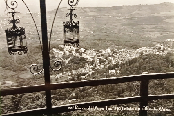 Cartolina - Rocca di Papa vista da Monte Cavo - …