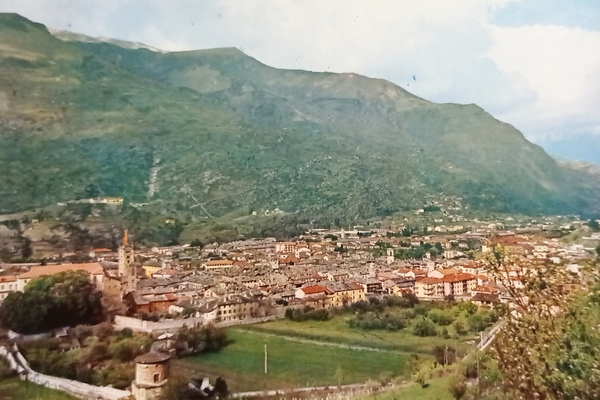 Cartolina - Susa - Panorama - 1960 ca.