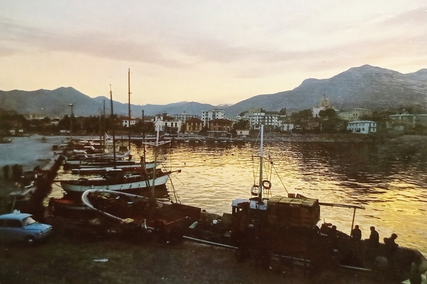 Cartolina - Loano - Il Porto - Tramonto - 1967