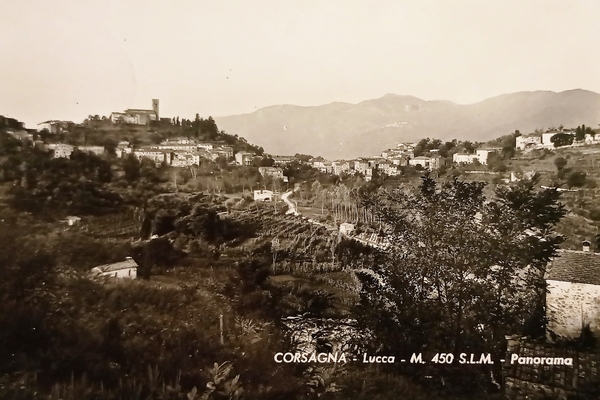 Cartolina - Corsagna ( Lucca ) - Panorama - 1968