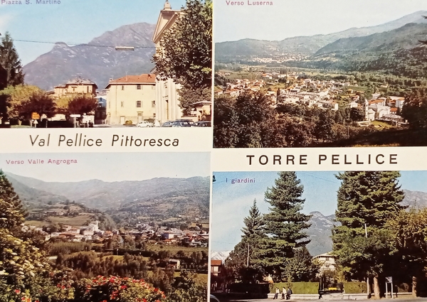 Cartolina - Val Pellice Pittoresca - Torre Pellice - Vedute …