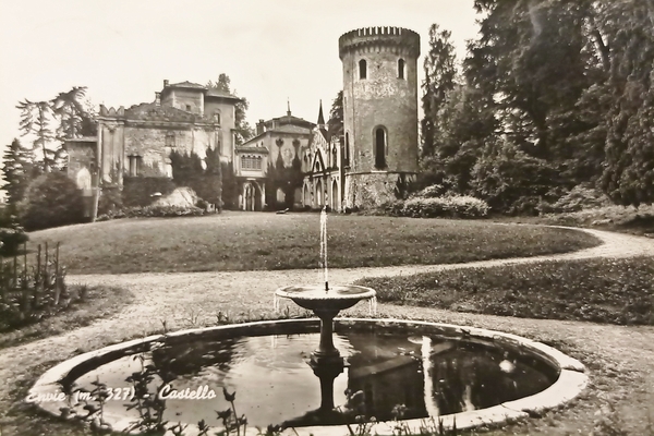 Cartolina - Envie ( Cuneo ) - Castello - 1960