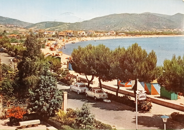 Cartolina - Marina di Campo - Isola d'Elba - Lungomare …