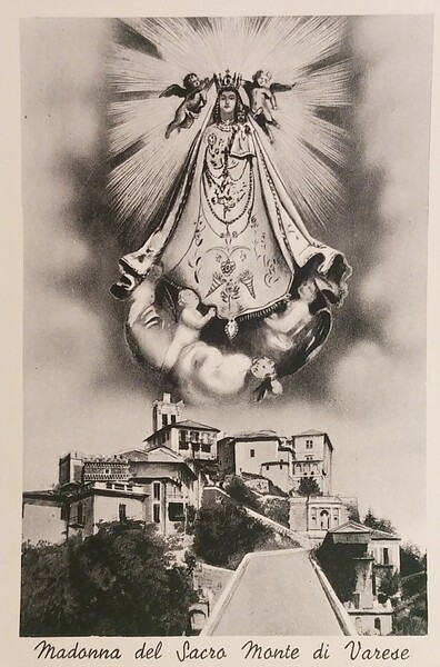 Cartolina - Madonna del Sacro Monte di Varese - 1950 …