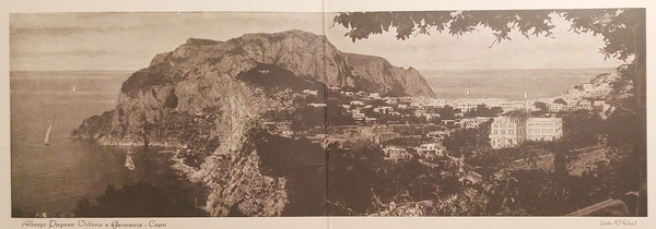 Cartolina - Albergo Pagano Vittoria e Germania - Capri - …