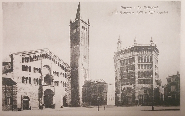 Cartolina - Parma - La Cattedrale e il Battistero - …