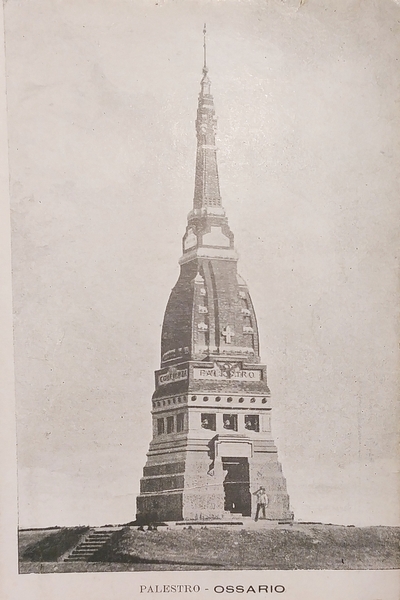 Cartolina - Palestro - Ossario - 1900 ca.